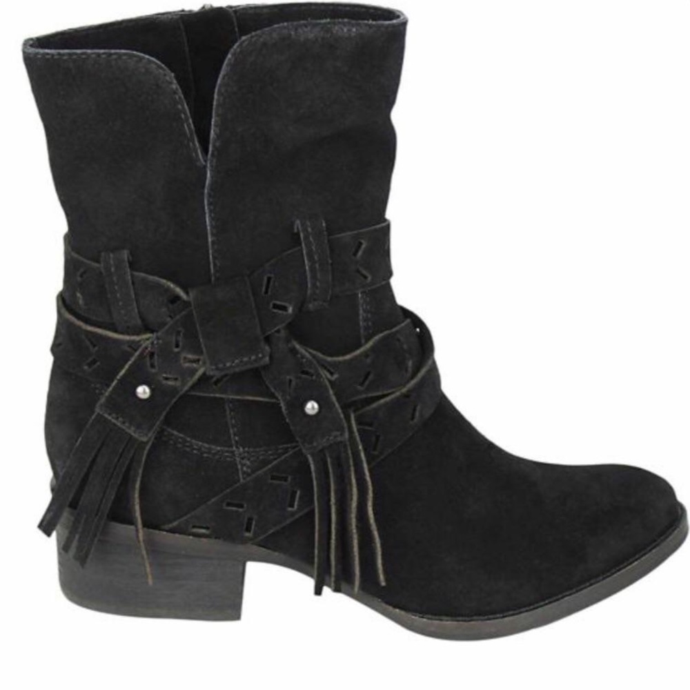 Suede Boot by Naughty Monkey